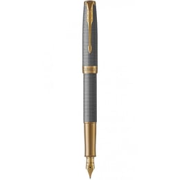 Ручка перьевая Parker SONNET Cisele Silver GT FP18 F