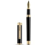 Ручка перова Montegrappa ZERO Black GT FP F ISZEI2IY