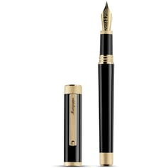 Ручка перова Montegrappa ZERO Black GT FP F ISZEI2IY
