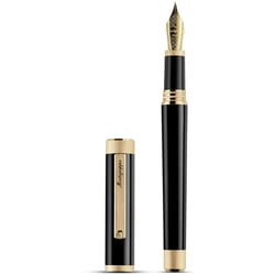 Ручка перова Montegrappa ZERO Black GT FP F ISZEI2IY