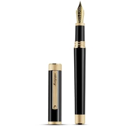 Ручка перова Montegrappa ZERO Black GT FP F ISZEI2IY