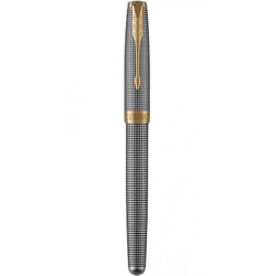 Ручка перьевая Parker SONNET Cisele Silver GT FP18 F