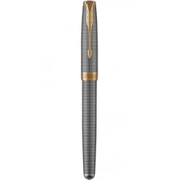 Ручка перьевая Parker SONNET Cisele Silver GT FP18 F