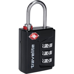 Кодовий TSA замок Travelite ACCESSORIES/Black TL000026-01