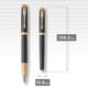 Ручка перова Parker IM Premium Black GT FP F