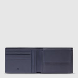 Портмоне Piquadro HARPER (AP) Blue-Dark Brown PU257APR_BLUTM