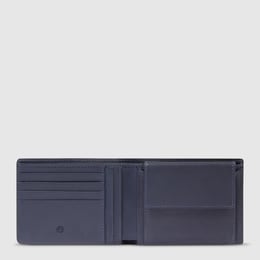 Портмоне Piquadro HARPER (AP) Blue-Dark Brown PU257APR_BLUTM