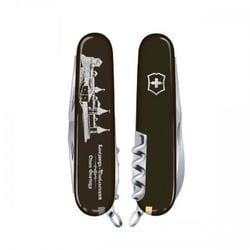 Швейцарський складаний ніж 91мм Victorinox SPARTAN CASTLE 1.3603.3_M0200r