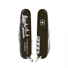 Швейцарський складаний ніж 91мм Victorinox SPARTAN CASTLE 1.3603.3_M0200r