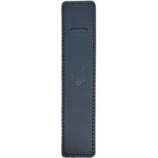 Чехол для ручки черный с тисненым Гербом