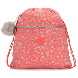 Рюкзак (сумка для взуття) Kipling SUPERTABOO Hearty Pink Met (83S)