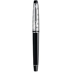Ручка перова Waterman EXPERT Deluxe Black CT FP F