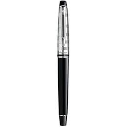 Ручка перова Waterman EXPERT Deluxe Black CT FP F