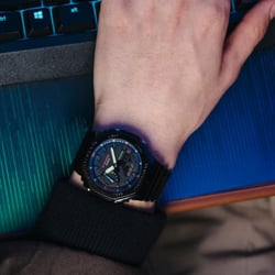 Чоловічий годинник Casio G-SHOCK Virtual Rainbow GA-2100RGB-1AER