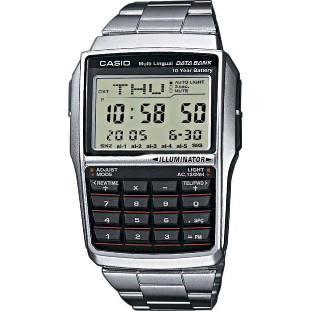 Годинник 37 мм Casio DATA BANK DBC-32D-1AEF