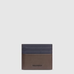 Картхолдер Piquadro HARPER (AP) Blue-Dark Brown PP6855APR_BLUTM