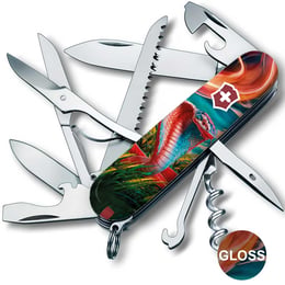 Швейцарский складной нож 91мм Victorinox HUNTSMAN ZODIAC 1.3713.3.Z4290pk