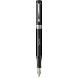 Ручка перова Parker DUOFOLD 135th Anniversary Precious Black CT FP18-С F