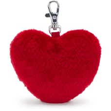 Брелок Kipling FURRY HEART CHARM Red Rouge (Z33)