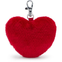 Брелок Kipling FURRY HEART CHARM Red Rouge (Z33)
