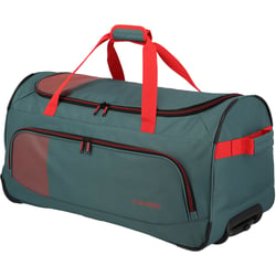 Дорожня сумка на колесах Travelite BASICS Green-Orange TL9000277-82