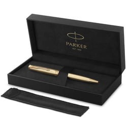 Ручка шариковая Parker SONNET SE Cisele Gold GT BP + бархатный чехол
