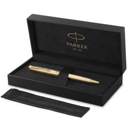 Ручка кулькова Parker SONNET SE Cisele Gold GT BP + оксамитовий чохол