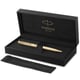 Ручка кулькова Parker SONNET SE Cisele Gold GT BP + оксамитовий чохол