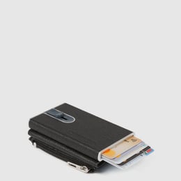 Картхолдер-портмоне Piquadro BLACK SQUARE (B3) Black PP5585B3R_N