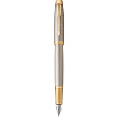 Ручка перова Parker IM Premium Warm Silver GT FP F