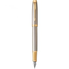 Ручка перова Parker IM Premium Warm Silver GT FP F