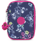 Пенал Kipling 100 PENS Doodle Blue (41D)