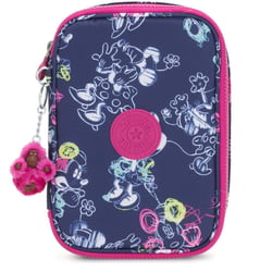 Пенал Kipling 100 PENS Doodle Blue (41D)