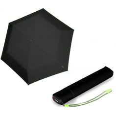 Зонт механический Knirps US.050 Ultra Slim Manual/Neon Black Kn95 0050 8395