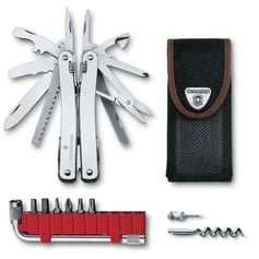 Мультитул Victorinox SWISSTOOL SPIRIT X PLUS 3.0235.N + чорний нейлоновий чохол
