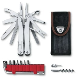 Мультитул Victorinox SWISSTOOL SPIRIT X PLUS 3.0235.N + черный нейлоновый чехол