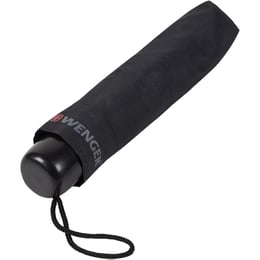 Парасолька механічна Wenger TRAVEL ACCESSORIES Black Wt611887