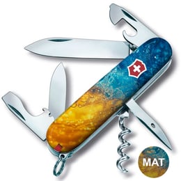 Швейцарский складной нож 91мм Victorinox SPARTAN UKRAINE 1.3603.7.T3160pw