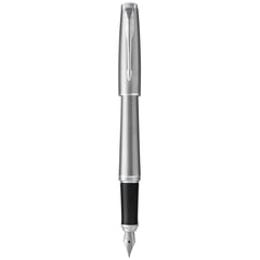 Ручка перова Parker URBAN Metro Metallic CT FP F