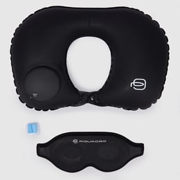 Набір для подорожей (подушка, маска, беруші) Piquadro ACCESSORIES Black AC6435TA_N