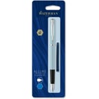 Ручка перьевая Waterman ALLURE Pastel Blue CT FP F (блистер)