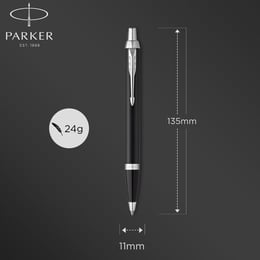 Ручка шариковая Parker IM Matte Black CT BP