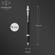 Ручка кулькова Parker IM Matte Black CT BP