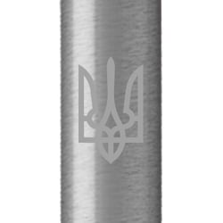 Ручка шариковая Parker IM UKRAINE Stainless Steel CT BP Трезубец белый