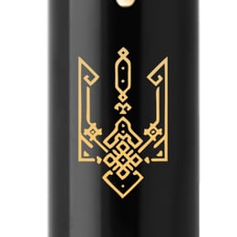 Ручка шариковая Parker IM UKRAINE Black GT BP Трезубец этника
