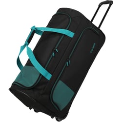 Дорожня сумка на колесах Travelite BASICS Black-Petrol TL9000277-02