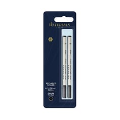 Стрижень Waterman ролерний чорний F (у блістері 2 шт)