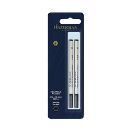 Стрижень Waterman ролерний чорний F (у блістері 2 шт)