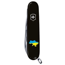 Швейцарский складной нож 91мм Victorinox HUNTSMAN UKRAINE 1.3713.3_T1166u