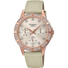 Часы 41 мм Casio SHEEN SHE-3517PGL-9AUEF